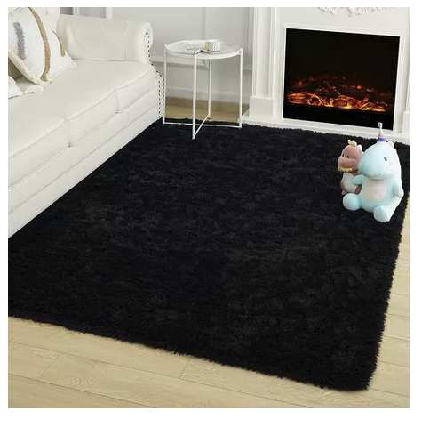Alfombra Suave Y Esponjosa Para Dormitorio 160x200cm